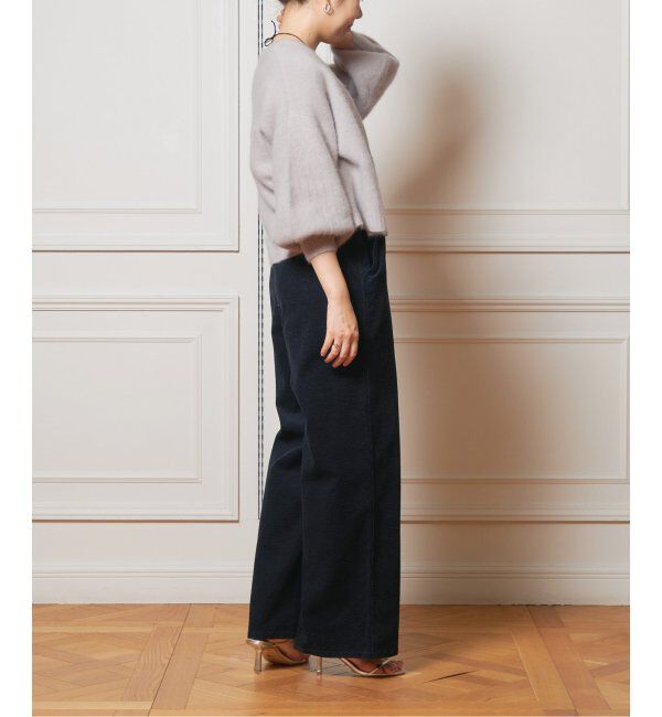 IENA LA BOUCLE「IENA LA BOUCLE ファーニットカーディガン」|カーディガン|