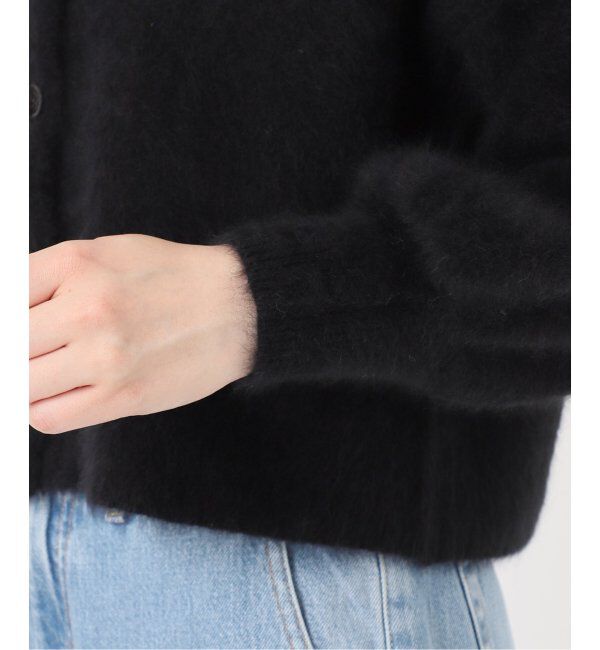 IENA LA BOUCLE「IENA LA BOUCLE ファーニットカーディガン」|カーディガン|
