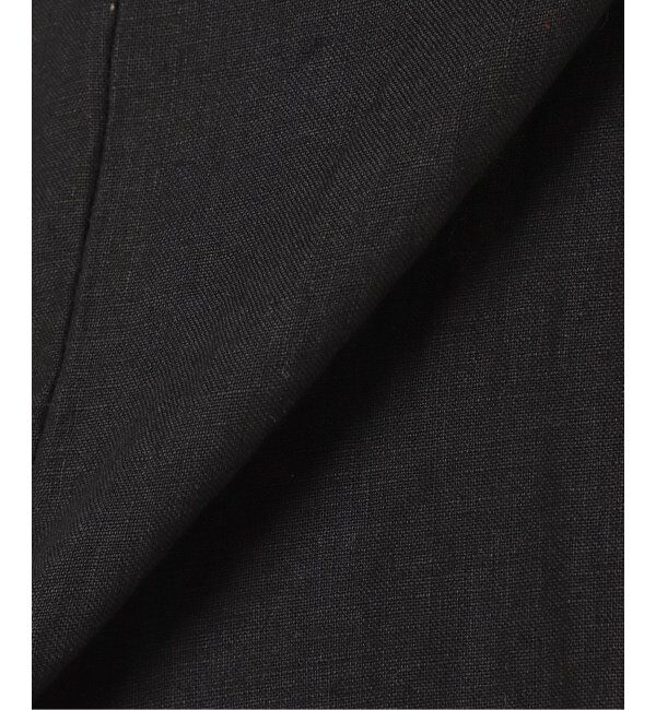 IENA LA BOUCLE「《追加》IENA LA BOUCLE リネンブロードイージーパンツ(ブラック)」|その他|