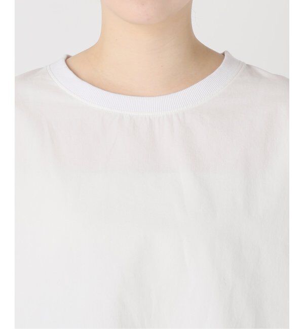 IENA「オーガニックコットンブロードTブラウス」|シャツ・ブラウス|