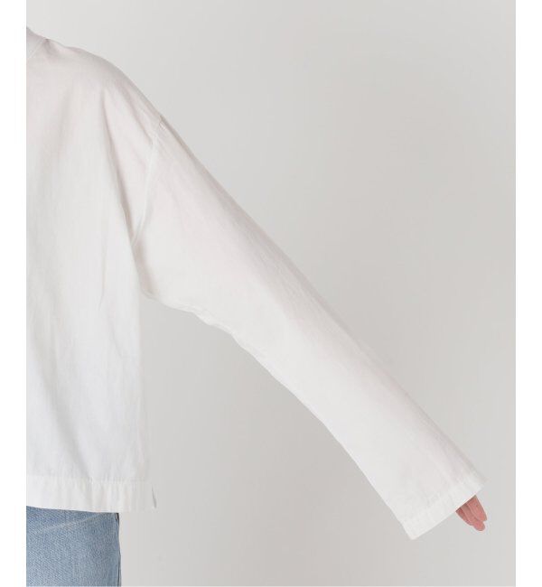 IENA「オーガニックコットンブロードTブラウス」|シャツ・ブラウス|