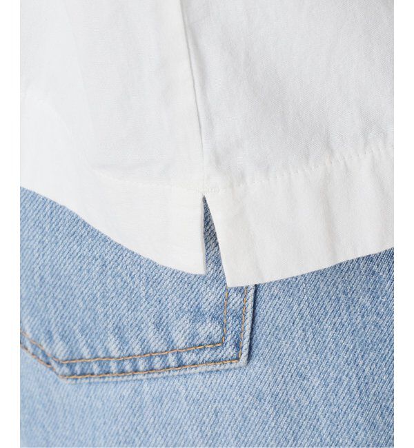 IENA「オーガニックコットンブロードTブラウス」|シャツ・ブラウス|