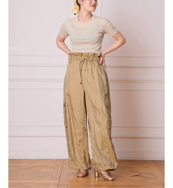 IENA LA BOUCLE「IENA LA BOUCLE ライトリブハーフスリーブプルオーバー」|Tシャツ・カットソー|