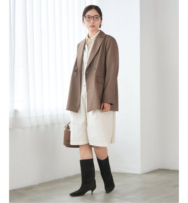 IENA「ガンクラブチェックジャケット」|テーラードジャケット|