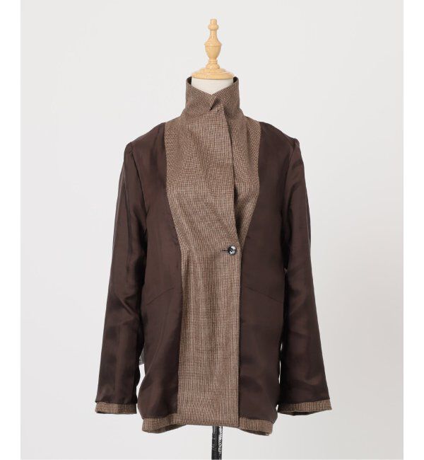 IENA「ガンクラブチェックジャケット」|テーラードジャケット|