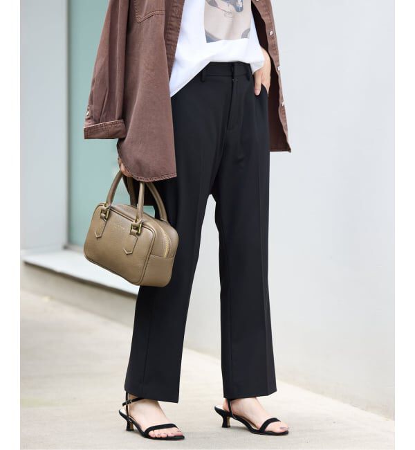 SLOBE IENA「《3サイズ展開/追加》スティックパンツ」|スラックス|