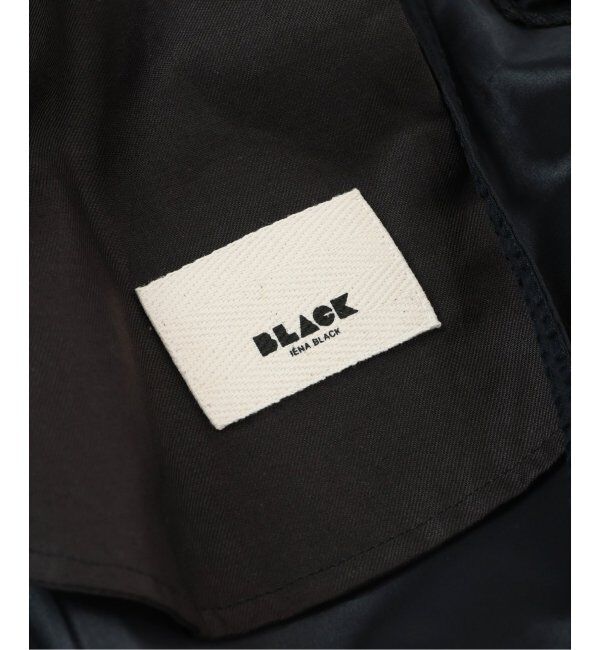 IENA「BLACK シアサッカーパンツ」|スラックス|