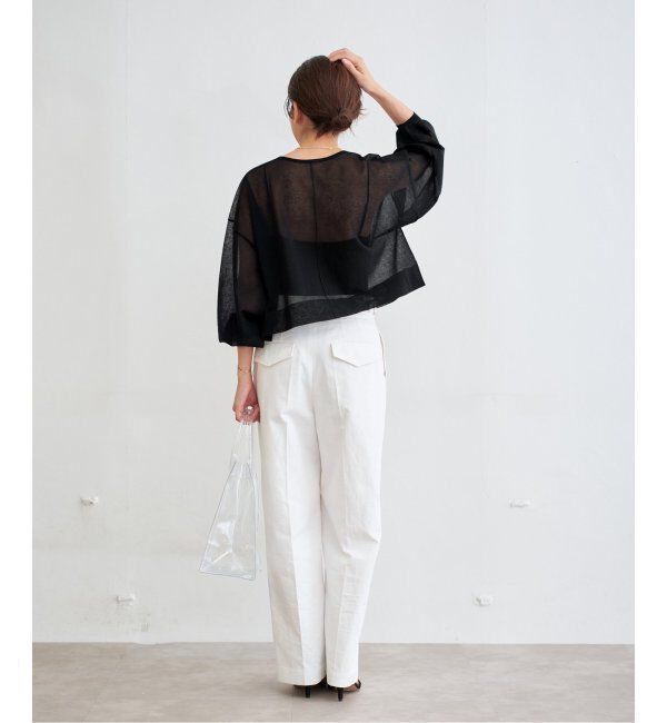 IENA「《追加2》FILMY COTTONカーディガン」|カーディガン|