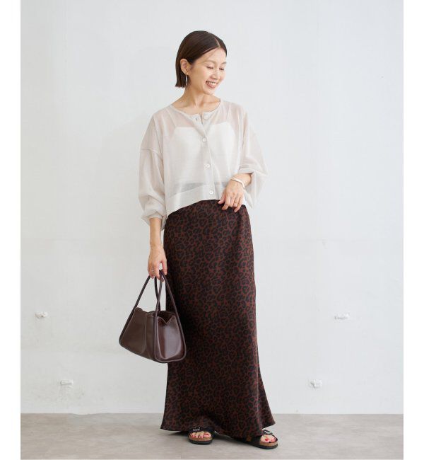 IENA「《追加2》FILMY COTTONカーディガン」|カーディガン|