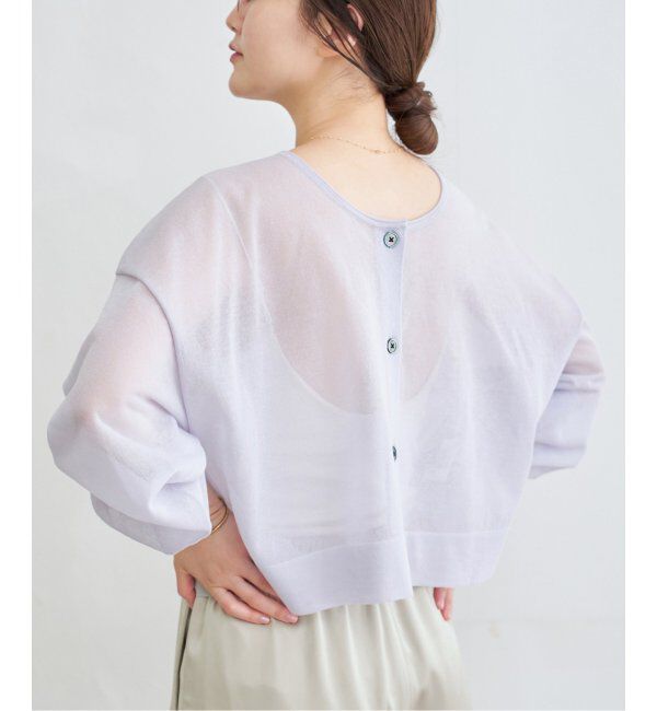 IENA「《追加2》FILMY COTTONカーディガン」|カーディガン|