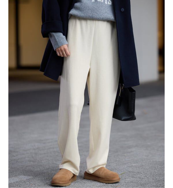 SLOBE IENA「ギャザーイージパンツ」|その他|ナチュラル