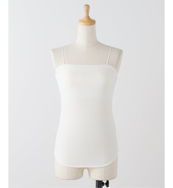 IENA「《追加5》バックデザインブラキャミソール」|Tシャツ・カットソー|ホワイト