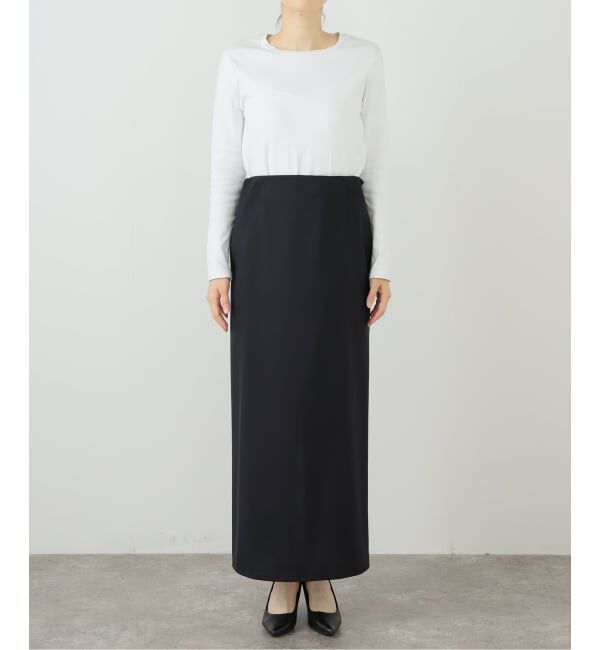 VERMEIL par iena「ウールトロストレートスカート」|スカート|