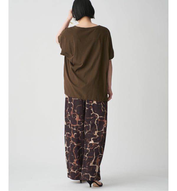 VERMEIL par iena「giraffe pattern ドロストパンツ」|その他|
