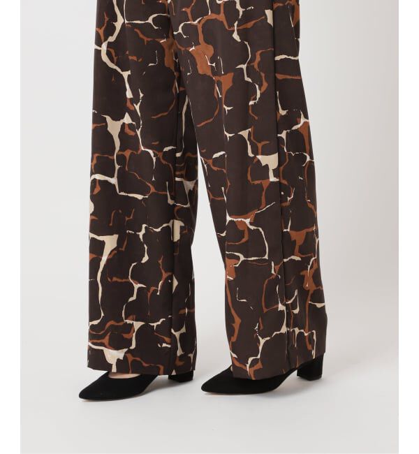 VERMEIL par iena「giraffe pattern ドロストパンツ」|その他|
