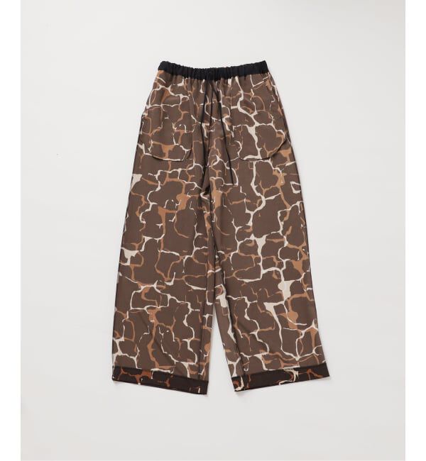VERMEIL par iena「giraffe pattern ドロストパンツ」|その他|