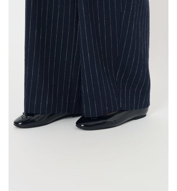 IENA「リネンコンサスペンダーワーカーズスラックス」|スラックス|