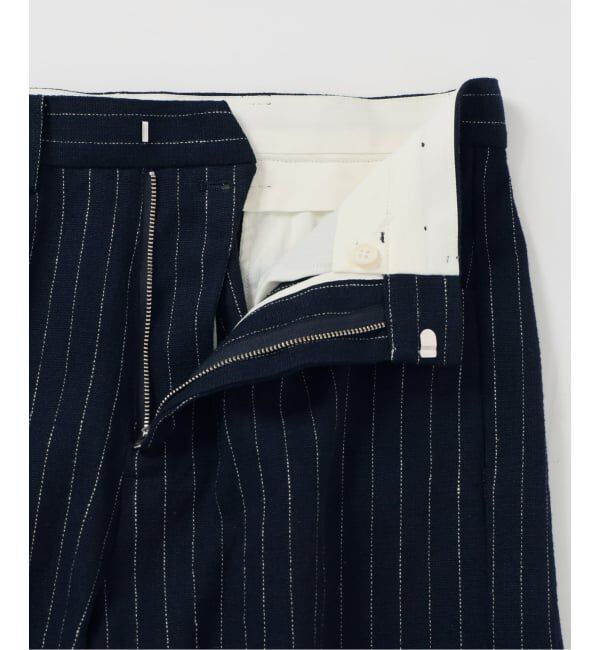 IENA「リネンコンサスペンダーワーカーズスラックス」|スラックス|