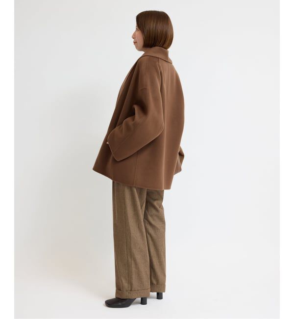 IENA「Super160 ショールカラーハーフコート」|その他|