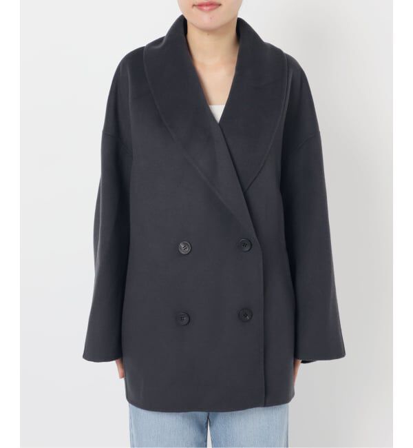 IENA「Super160 ショールカラーハーフコート」|その他|