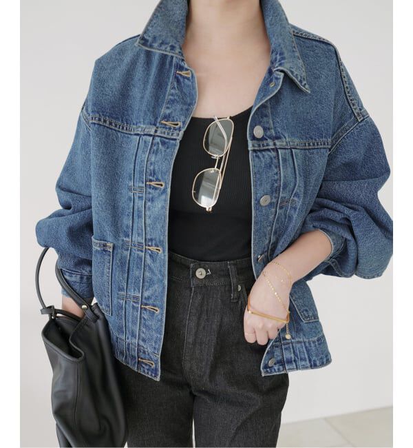 SLOBE IENA「Levi&rsquo;s/リーバイス SLOBE別注 BALLOON SLEEVE TRACKER デニムジャケット」|デニムジャケット|