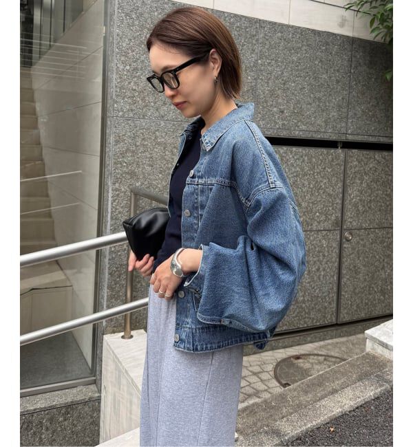 SLOBE IENA「Levi&rsquo;s/リーバイス SLOBE別注 BALLOON SLEEVE TRACKER デニムジャケット」|デニムジャケット|
