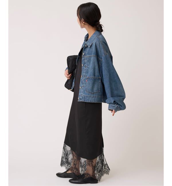 SLOBE IENA「Levi&rsquo;s/リーバイス SLOBE別注 BALLOON SLEEVE TRACKER デニムジャケット」|デニムジャケット|