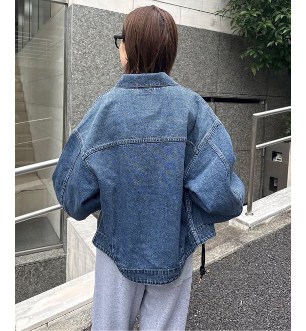 SLOBE IENA「Levi&rsquo;s/リーバイス SLOBE別注 BALLOON SLEEVE TRACKER デニムジャケット」|デニムジャケット|