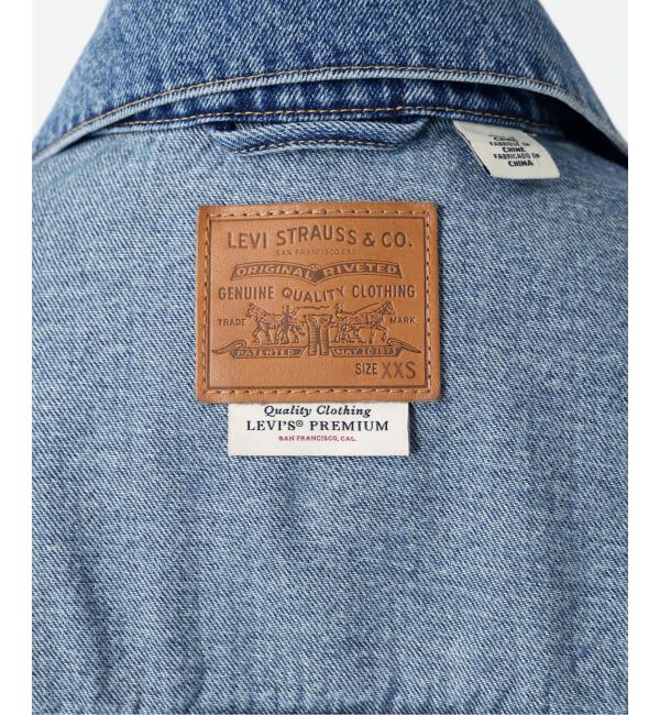 SLOBE IENA「Levi&rsquo;s/リーバイス SLOBE別注 BALLOON SLEEVE TRACKER デニムジャケット」|デニムジャケット|