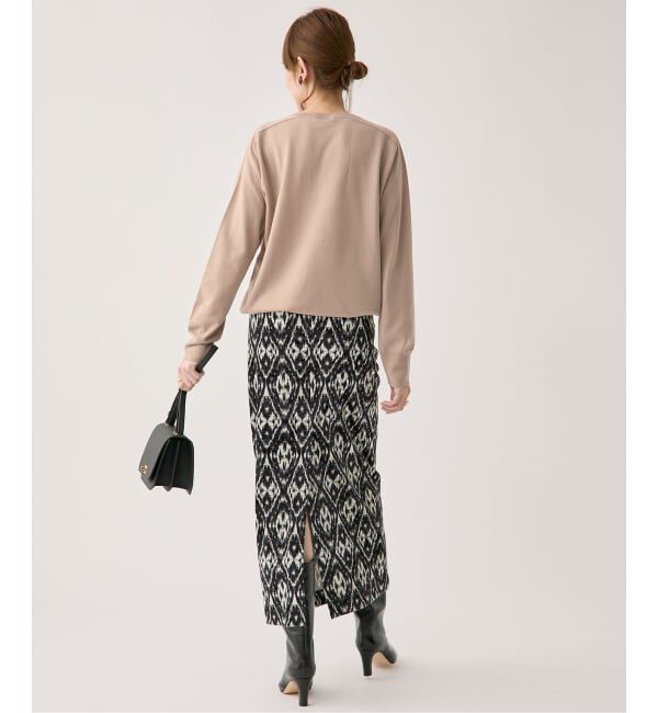 VERMEIL par iena「GLOW wool crew knit」|ニット・セーター|