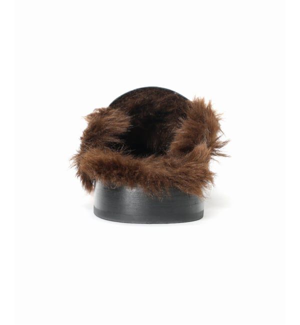 VERMEIL par iena「CAMINANDO カミナンド 別注 Fur付ミュール 25136W」|その他|