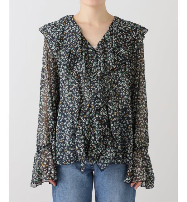 SLOBE IENA「フリルフリルブラウス」|シャツ・ブラウス|