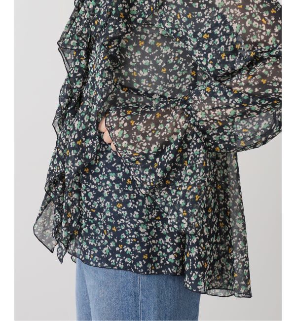 SLOBE IENA「フリルフリルブラウス」|シャツ・ブラウス|