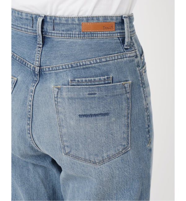 IENA「YANUK/ヤヌーク 別注 LEA デニムパンツ」|デニム|