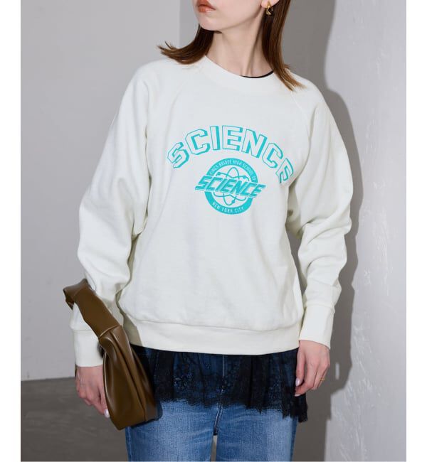 SLOBE IENA「HANTEX/ハンテックス SLOBE別注 スウェット」|スウェット・ジャージ|ホワイト