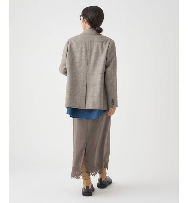 IENA「サテンレーススカート」|スカート|