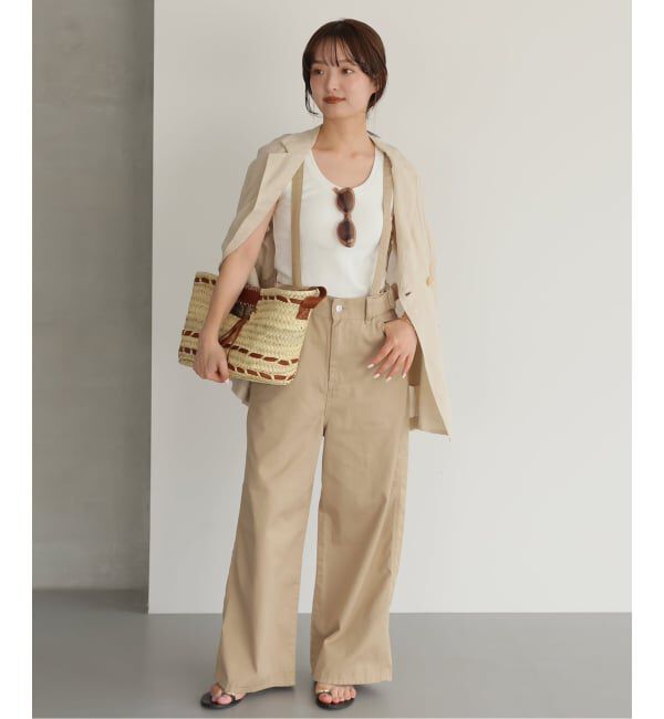 SLOBE IENA「《追加予約》LEE/リー SLOBE別注 サスペンダーパンツ」|その他|