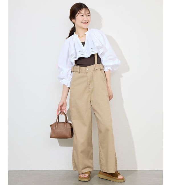 SLOBE IENA「《追加予約》LEE/リー SLOBE別注 サスペンダーパンツ」|その他|