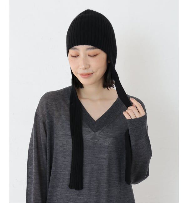 IENA「babaco/ババコ Cashmere Knit Cap キャップ BA01-HO35」|キャップ・キャスケット|