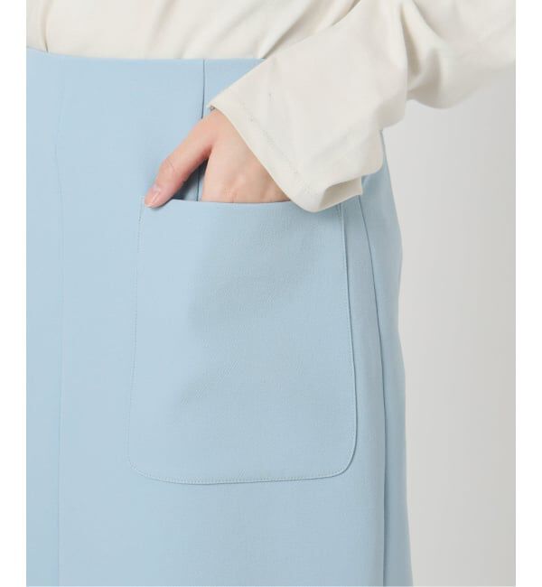 SLOBE IENA「ダブルクロスタイトスカート」|スカート|