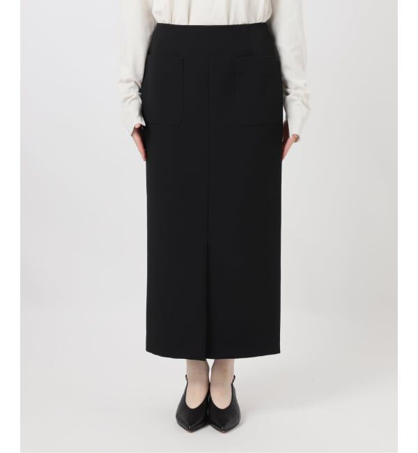 SLOBE IENA「ダブルクロスタイトスカート」|スカート|