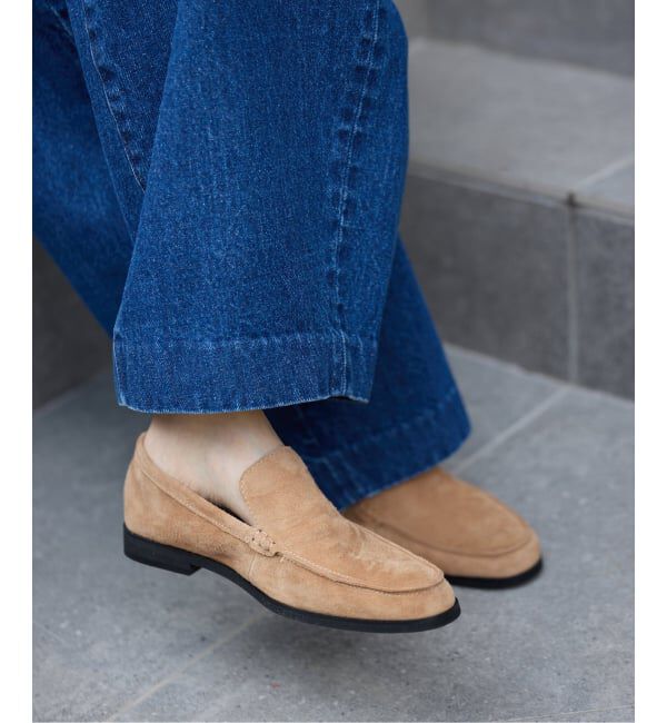 SLOBE IENA「《予約》SLOBE スウェードローファー」|ローファー|