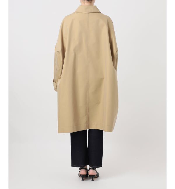 SLOBE IENA「《ネイビーのみWEB限定/予約》ドルマンスリーブコート」|ステンカラーコート|