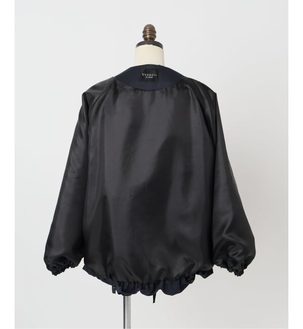 VERMEIL par iena「LIMONTA コクーンジャケット」|ブルゾン・スタジャン|