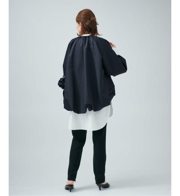 VERMEIL par iena「LIMONTA コクーンジャケット」|ブルゾン・スタジャン|