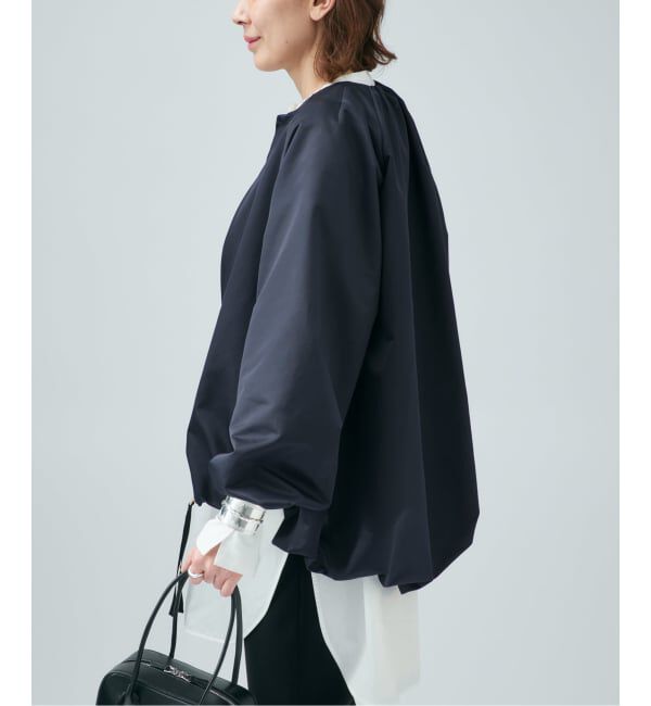 VERMEIL par iena「LIMONTA コクーンジャケット」|ブルゾン・スタジャン|