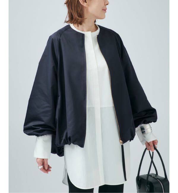 VERMEIL par iena「LIMONTA コクーンジャケット」|ブルゾン・スタジャン|