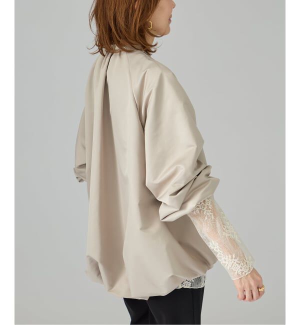 VERMEIL par iena「LIMONTA コクーンジャケット」|ブルゾン・スタジャン|