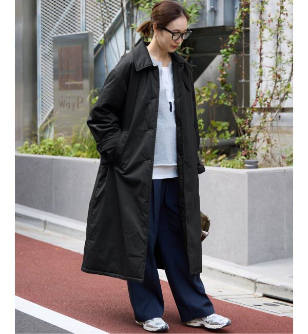 SLOBE IENA「撥水中綿ステンカラーコート」|ステンカラーコート|