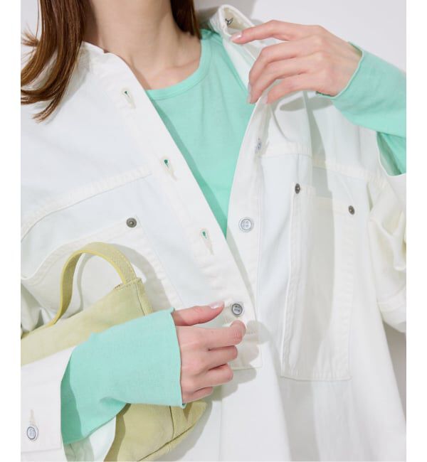 SLOBE IENA「《追加》miller SLOBE別注 SHEER RIB クルーネック」|Tシャツ・カットソー|